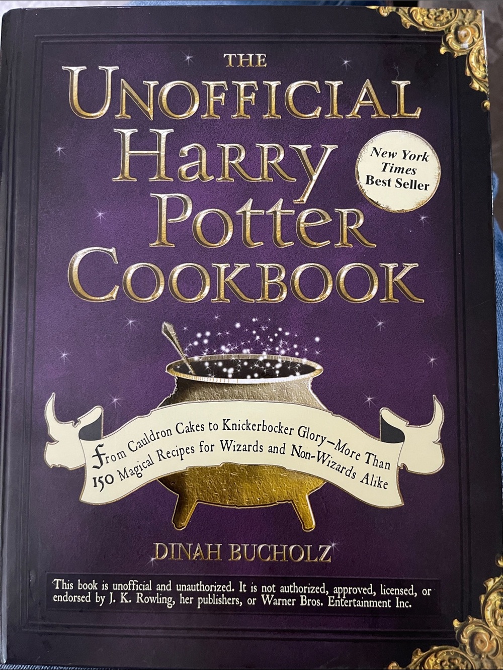 The Unofficial Harry Potter Cookbook — Purple Cover by Dinah Bucholz